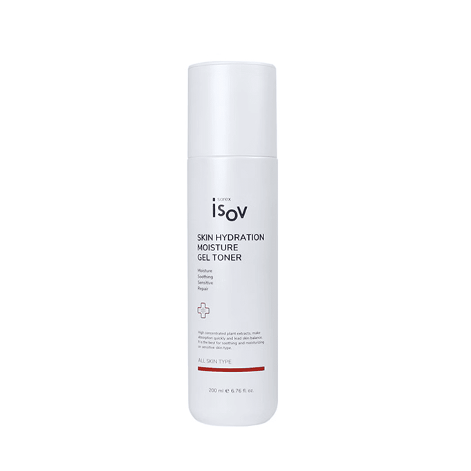 Gel tonique hydratant pour la peau